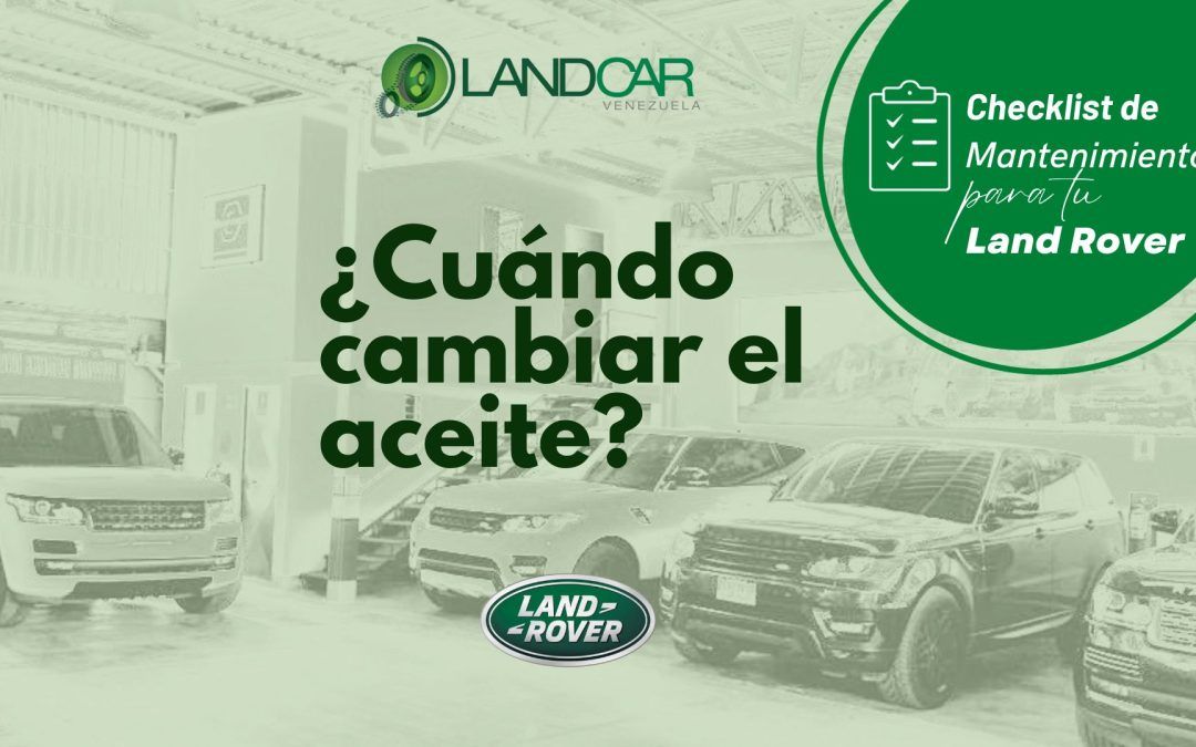 Cambio de aceite cada 12 mil kms